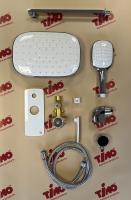 Душевая система встроенная Timo Helmi SX-4069/00-16SM хром-белый