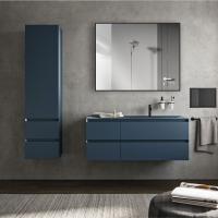 Зеркало LED с чёрной окантовкой, 3Д прямоугольное VLM-3VN100B-2 1000х800 VINCEA